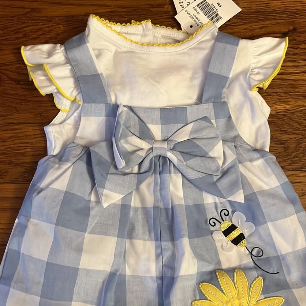 NWT 2 Piece Bee Jumper